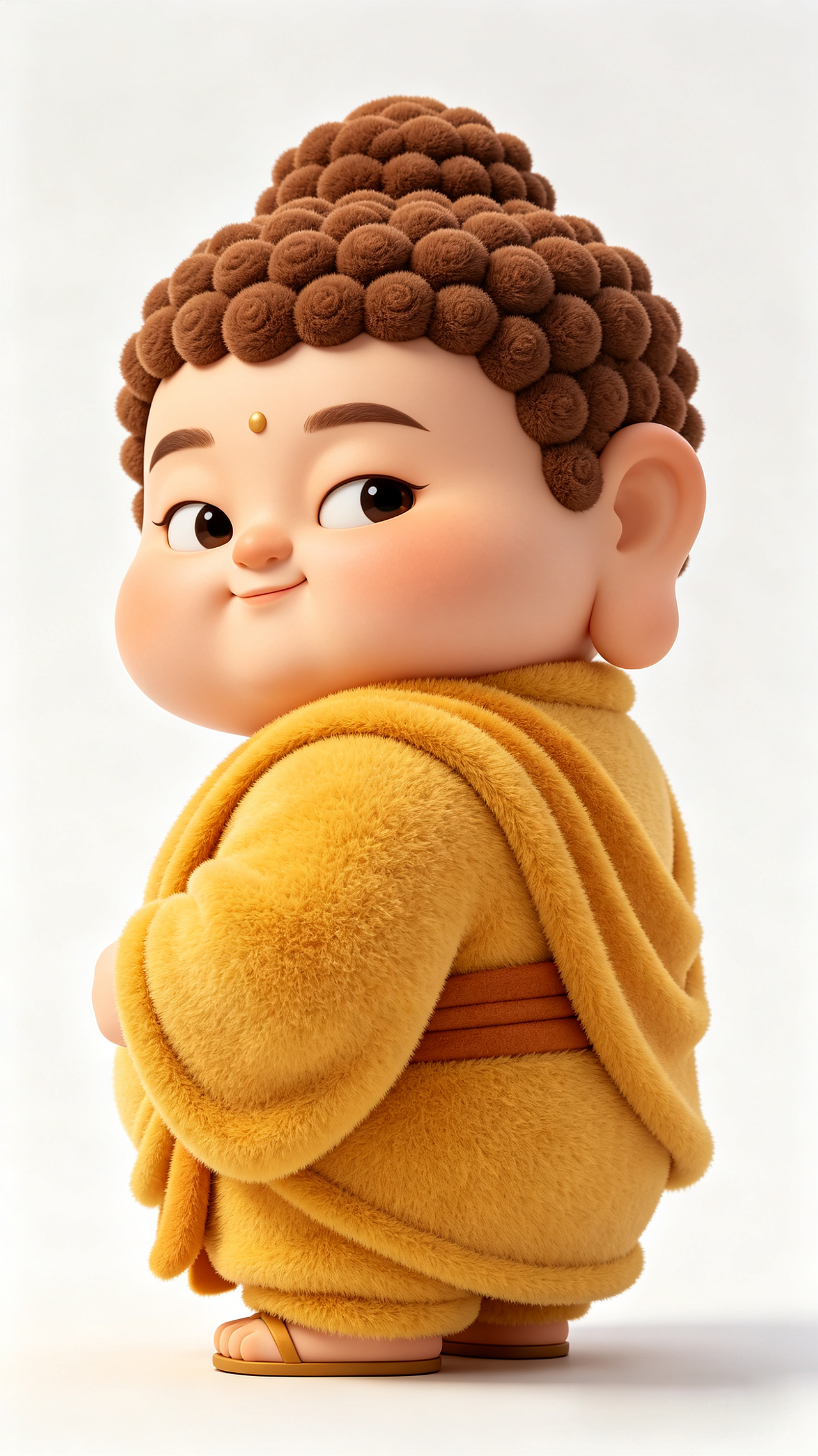 AI重塑｜軟萌化的如來佛祖，用毛絨質(zhì)感重構(gòu)威嚴(yán)神圣（圖ZNDA2MDExMTk2） - AI作品 - 站酷設(shè)計師Haylee嗨樂原創(chuàng)素材 - 站酷ZCOOL