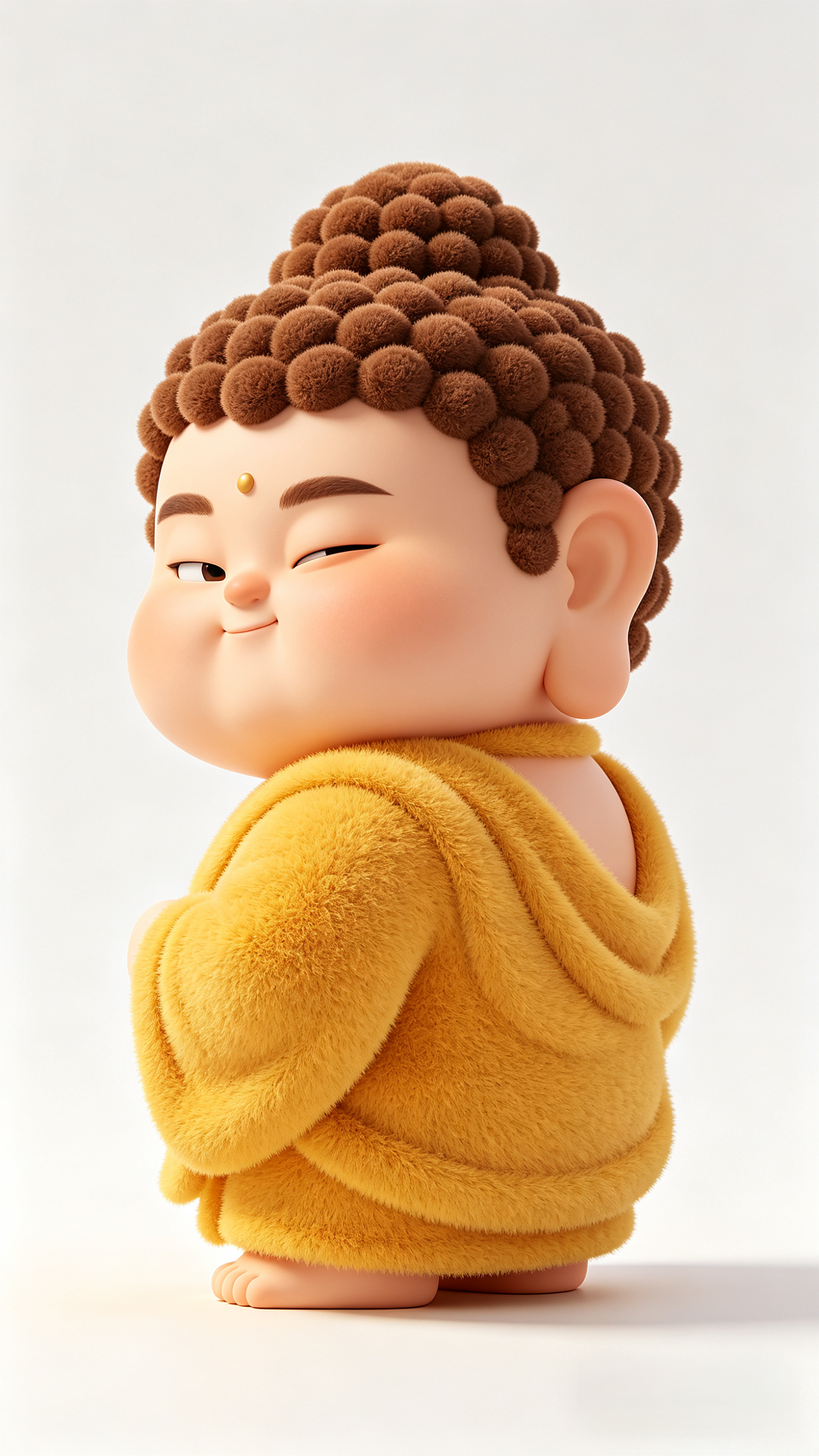 AI重塑｜軟萌化的如來佛祖，用毛絨質(zhì)感重構(gòu)威嚴(yán)神圣（圖ZNDA2MDExMTg4） - AI作品 - 站酷設(shè)計師Haylee嗨樂原創(chuàng)素材 - 站酷ZCOOL