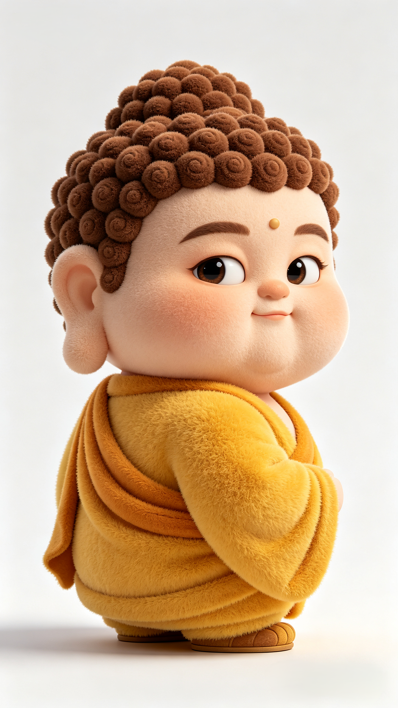 AI重塑｜軟萌化的如來佛祖，用毛絨質(zhì)感重構(gòu)威嚴(yán)神圣（圖ZNDA2MDExMjA0） - AI作品 - 站酷設(shè)計師Haylee嗨樂原創(chuàng)素材 - 站酷ZCOOL