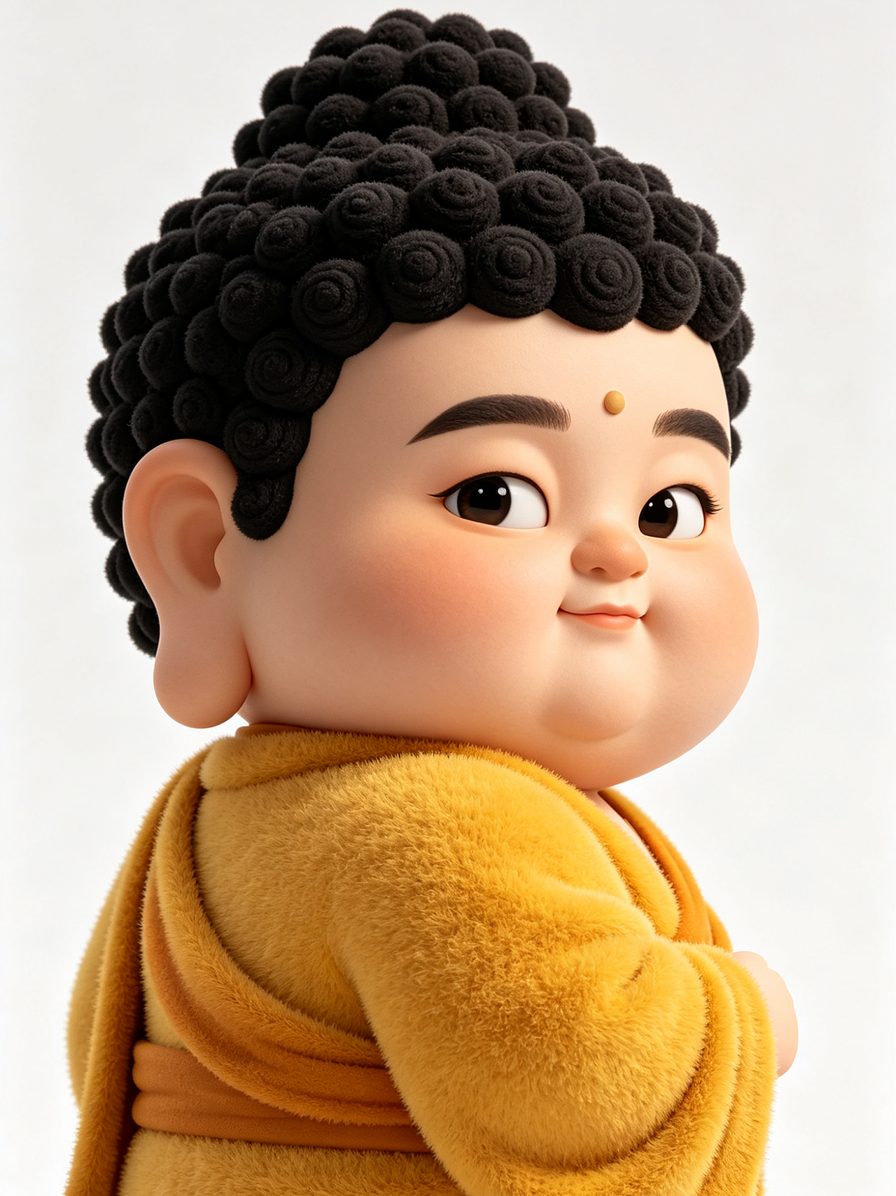 AI重塑｜軟萌化的如來佛祖，用毛絨質(zhì)感重構(gòu)威嚴(yán)神圣（圖ZNDA2MDExMjA4） - AI作品 - 站酷設(shè)計師Haylee嗨樂原創(chuàng)素材 - 站酷ZCOOL