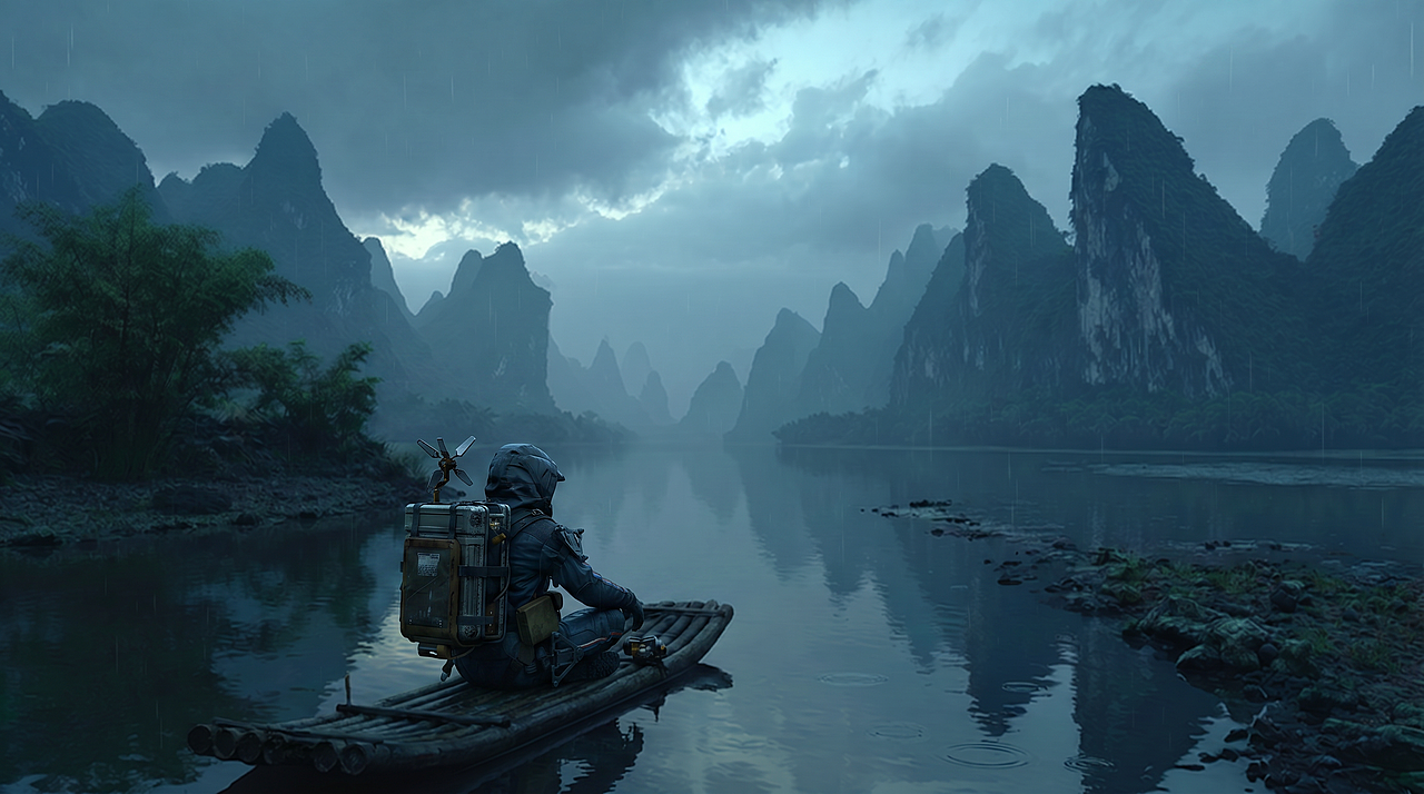 AIGC短片《死亡搁浅：天枢》（图ZNDA2MDEzMzgw） - AI作品 - 站酷设计师StonerTito原创素材 - 站酷ZCOOL