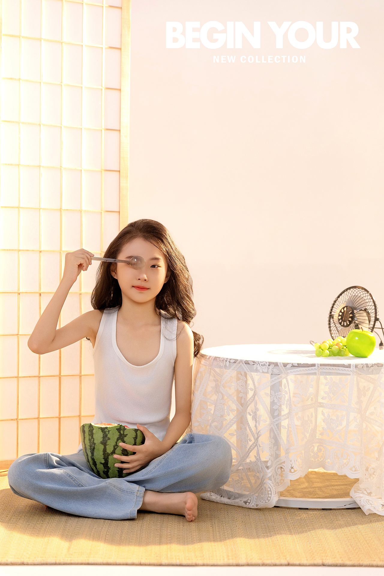 夏天的快乐，是西瓜和大笑给的（图ZNDA2MDEzNzc2） - 人像摄影 - 站酷设计师Z059616632原创素材 - 站酷ZCOOL