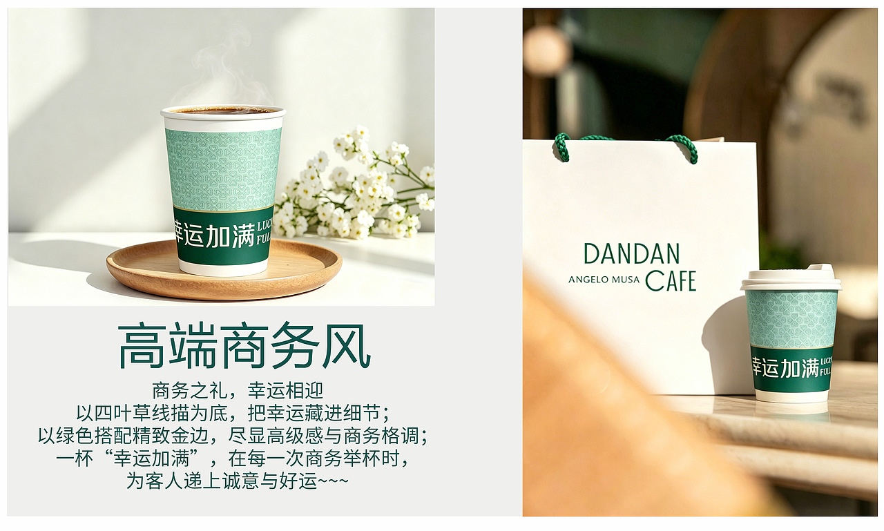纸杯设计|【幸运加满】系列纸杯设计（图ZNDA2MDE2ODI4） - 包装 - 站酷设计师单单视觉设计原创素材 - 站酷ZCOOL