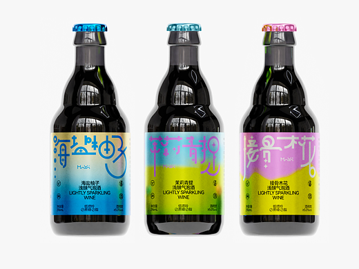 气泡酒包装设计