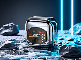 keyshot產(chǎn)品渲染 AI人物場景淘寶剃須刀主圖詳情頁設(shè)計