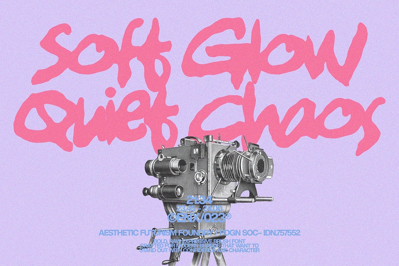 潮流复古街头艺术海报封面标题毛笔涂鸦手写英文字体（图ZNDA2MDMwOTc2） - 字体/字形 - 站酷设计师最西文集原创素材 - 站酷ZCOOL