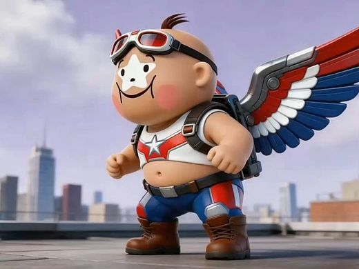 星星小福。猎鹰