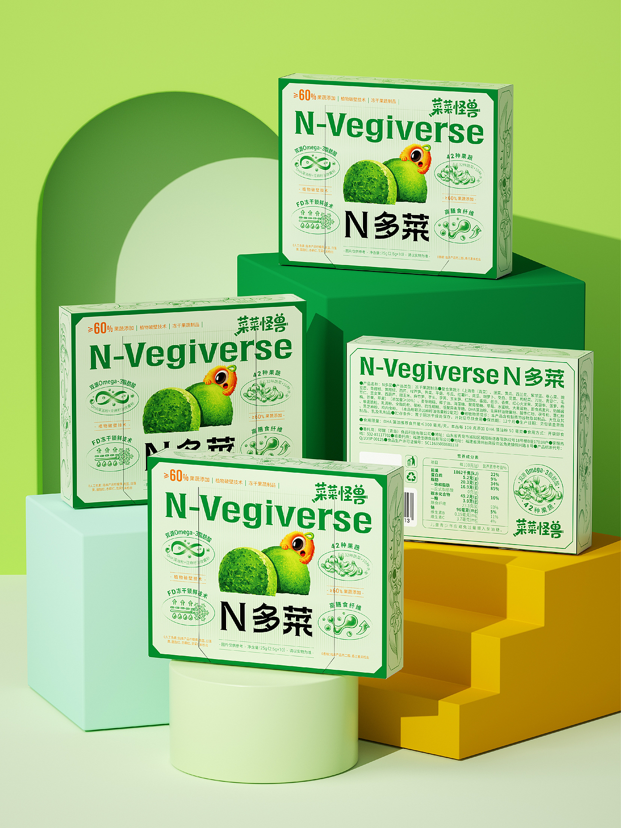 尚智×菜菜怪兽｜休闲零食品牌包装设计｜食品包装设计（图ZNDA2MDM0NjUy） - 包装 - 站酷设计师尚智食品包装设计原创素材 - 站酷ZCOOL