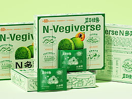 尚智×菜菜怪兽｜休闲零食品牌包装设计｜食品包装设计