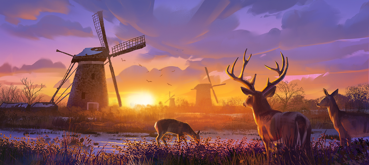 近期速涂练习03（图ZNDA2MDQxMTMy） - 游戏原画 - 站酷设计师梵小高1原创素材 - 站酷ZCOOL