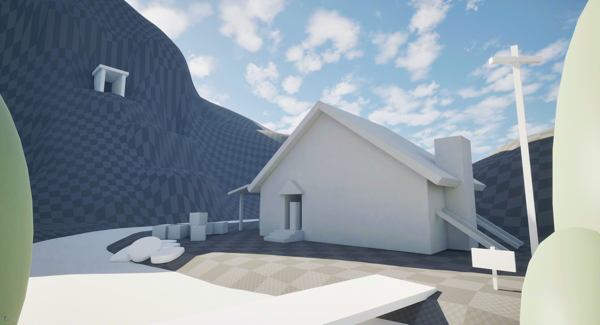 林间小屋 | UE5场景（图ZNDA2MDQ3MjM2） - 动画/影视 - 站酷设计师ijing_17原创素材 - 站酷ZCOOL