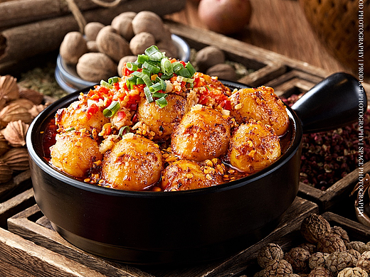 美食摄影｜三宝串串卤味拍摄