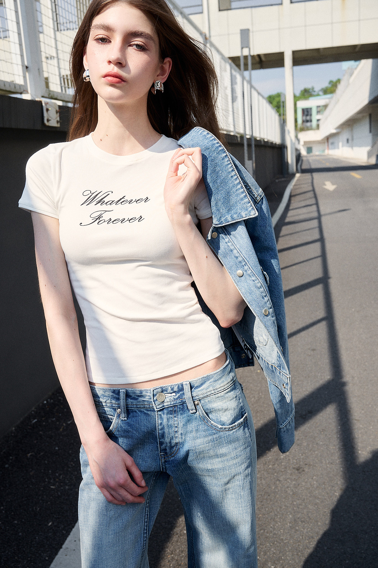 外模 女模 清冷感 松弛感 韩系极简 cleanfit 时尚大片（图ZNDA2MDU3MDg0） - 人像摄影 - 站酷设计师优思模特Melo原创素材 - 站酷ZCOOL