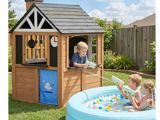 亚马逊-户外类目-经典款小木屋