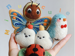 囍囍的羊毛毡 之 小世界