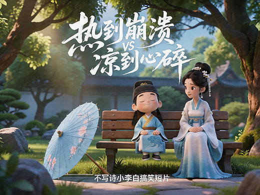 论降温，我只服不写诗小李白这一招（建议反复观看）