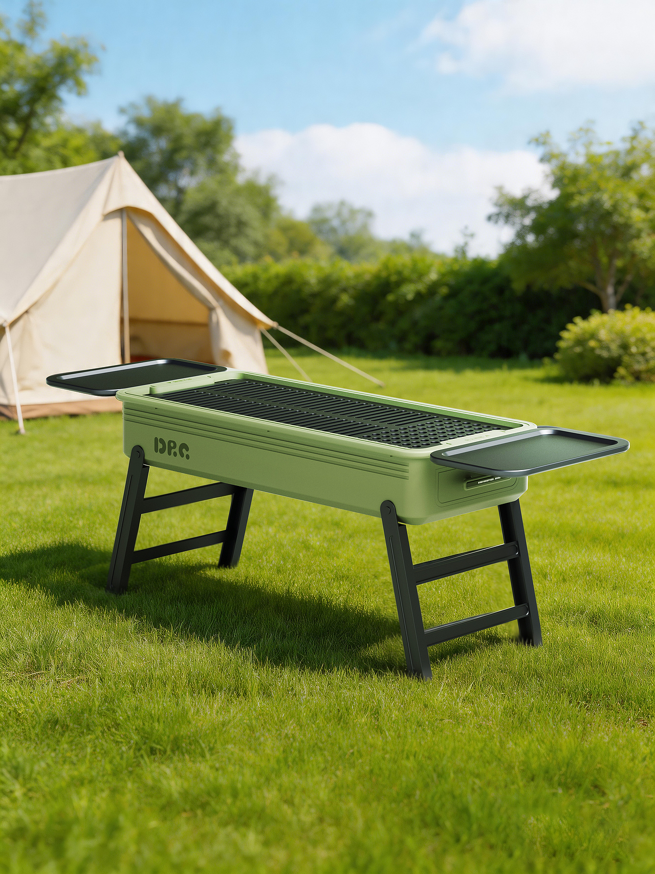 便攜露營燒烤架設計-Portable camping barbecue grill（圖ZNDA2MDYwNTk2） - 生活用品 - 站酷設計師設繪貓產(chǎn)品設計原創(chuàng)素材 - 站酷ZCOOL