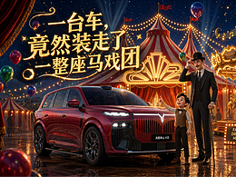 岚图泰山X8，一台车，竟然装走了一整座马戏团