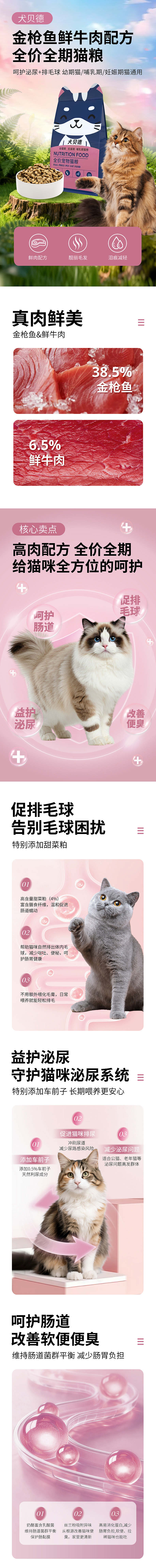 猫粮详情页宠物详情页宠物食品详情页高端可定制（图ZNDA2MDYxOTMy） - 电商 - 站酷设计师设计师丁丁呀原创素材 - 站酷ZCOOL