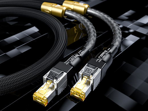 音频线 网线 效果图建模渲染【飞鼠设计师】