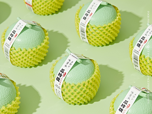 电商产品摄影｜「瓜玲珑」哈蜜瓜风味冰淇凌拍摄