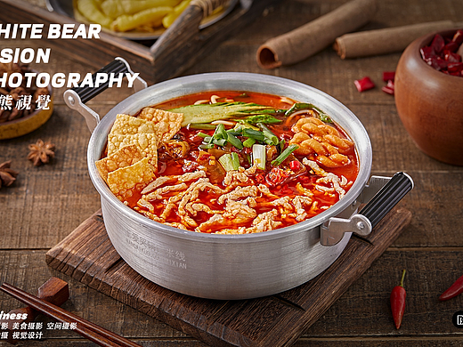 西安美食摄影｜「爱哭火锅米线」菜品拍摄