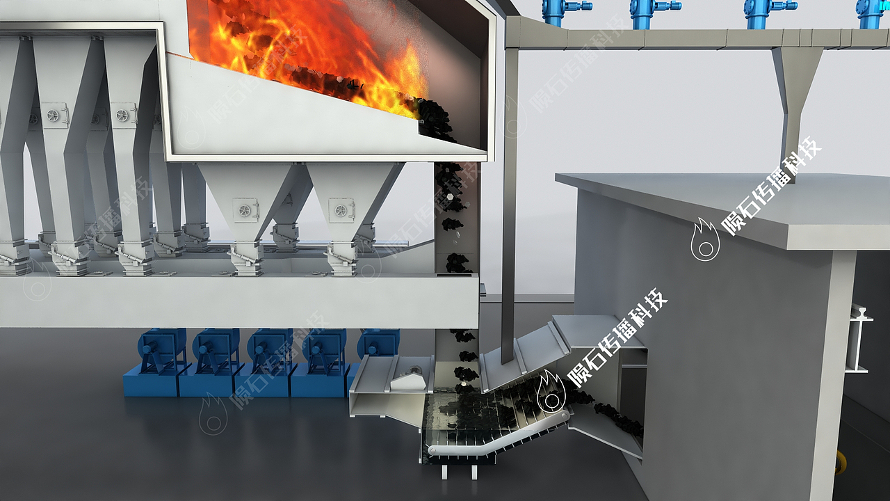 垃圾变电能？深圳垃圾焚烧 3D 动画看懂黑科技（图ZNDA2MDY3MTA4） - 动画片 - 站酷设计师陨石三维动画阿容原创素材 - 站酷ZCOOL