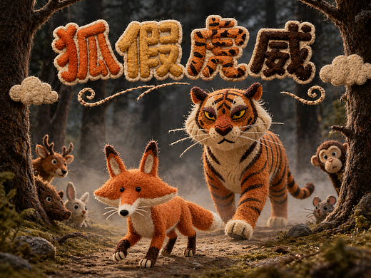 成语故事系列《狐假虎威》