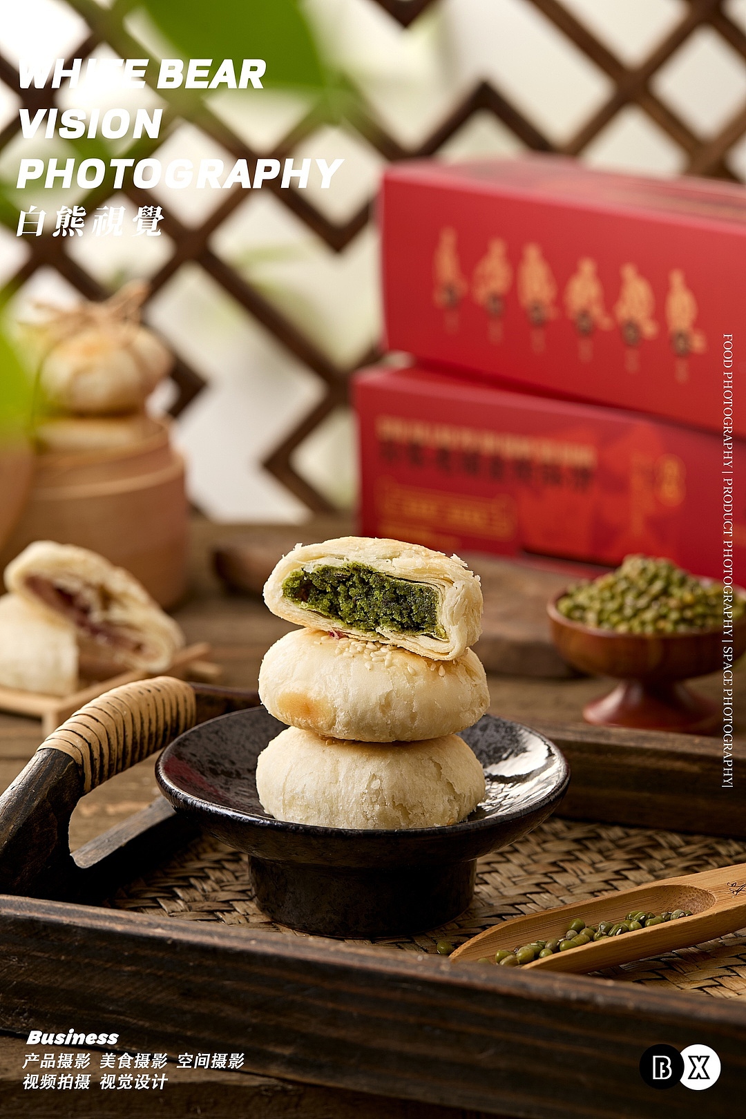 西安美食摄影｜「孙家老铺」金桥酥饼糕点拍摄（图ZNDA2MDY5NDY0） - 美食摄影 - 站酷设计师白熊西安美食拍摄原创素材 - 站酷ZCOOL