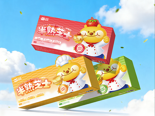 半熟时光・烘焙包装全案设计
