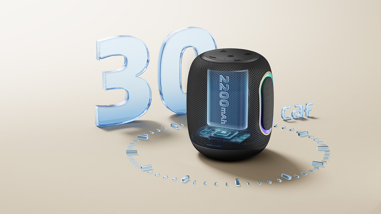 追觅音响｜三维渲染（图ZNDA2MDcxOTIw） - 产品 - 站酷设计师承与承文化原创素材 - 站酷ZCOOL