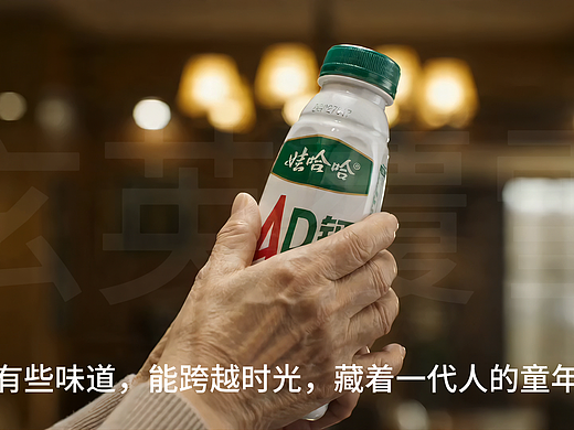 用AD钙拍一组创意广告-2 童年的甜