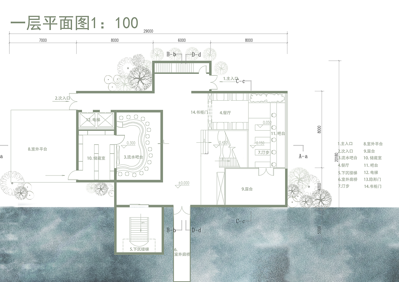 明镜台商业空间设计（图ZNDA2MDc4MTUy） - 商业空间设计 - 站酷设计师BRICKbond原创素材 - 站酷ZCOOL