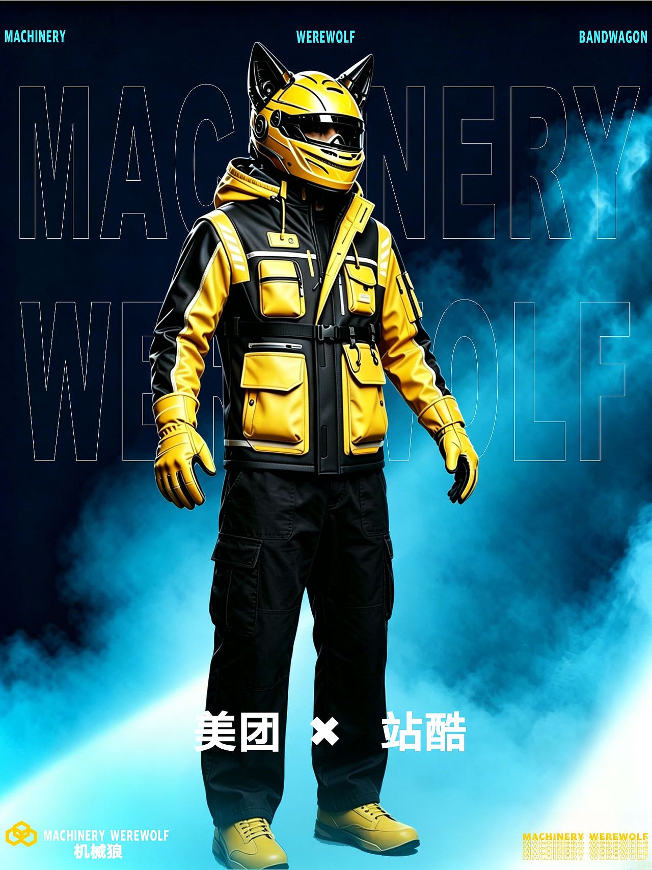 机械狼（图ZNDA2MDg5MDA4） - 其他服装 - 站酷设计师开飞机的大熊原创素材 - 站酷ZCOOL