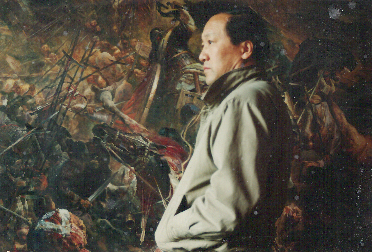 油画作品《国殇》第一版（图ZNDA2MDk4Njk2） - 绘画 - 站酷设计师王可伟原创素材 - 站酷ZCOOL