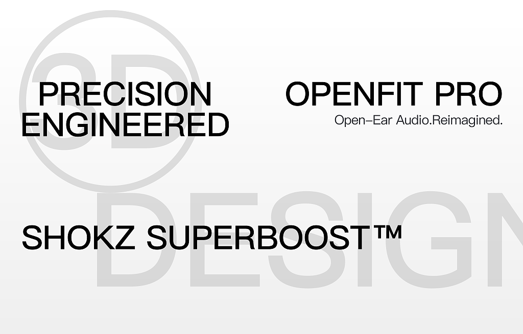 SHOKZ韶音｜OPENFIT PRO CG 工艺篇（图ZNDA2MTExMjg4） - 产品 - 站酷设计师Natura_自然现象原创素材 - 站酷ZCOOL