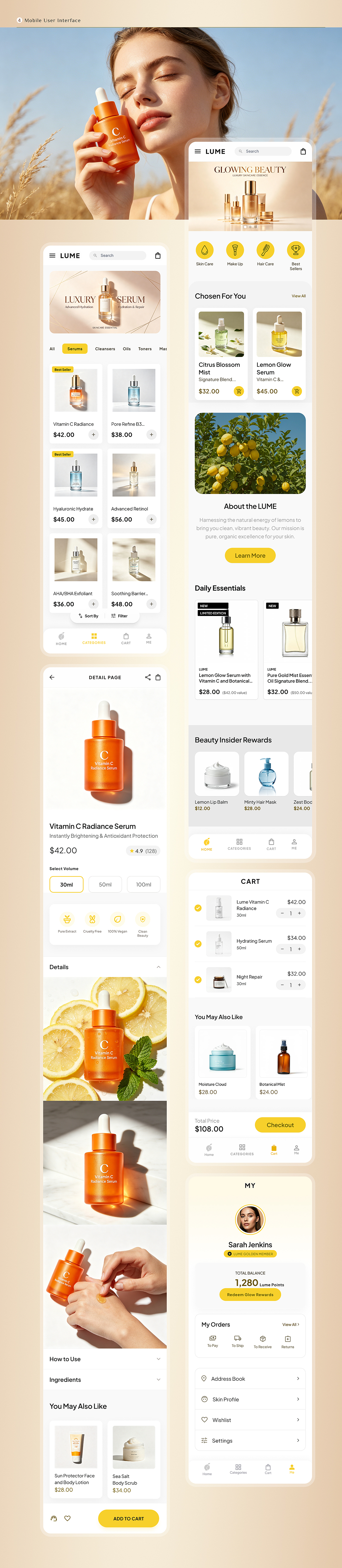 AI-Driven Cosmetics App Design（图ZNDA2MTEzODEy） - APP界面 - 站酷设计师killo原创素材 - 站酷ZCOOL