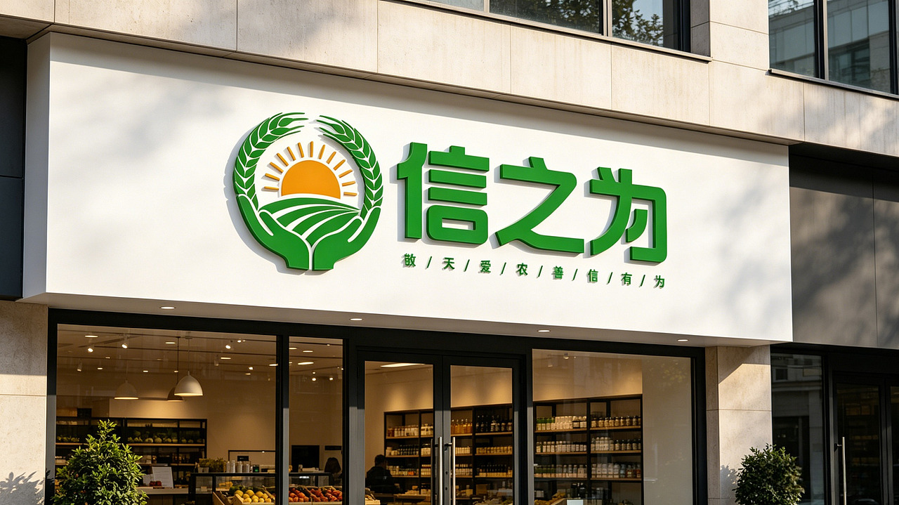 LOGO農(nóng)業(yè)服務(wù)類(lèi)品牌企業(yè)敬天愛(ài)農(nóng)善信有為農(nóng)產(chǎn)品類(lèi)logo（圖ZNDA2MTE5OTE2） - Logo - 站酷設(shè)計(jì)師未來(lái)之王原創(chuàng)素材 - 站酷ZCOOL