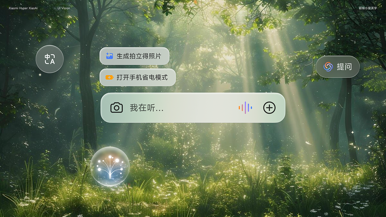 小米超级小爱 Alive AI 美学设计实践(图ZNDA2MTI5NTMy) - APP界面 - 站酷设计师李添吉DESIGN原创素材 - 站酷ZCOOL