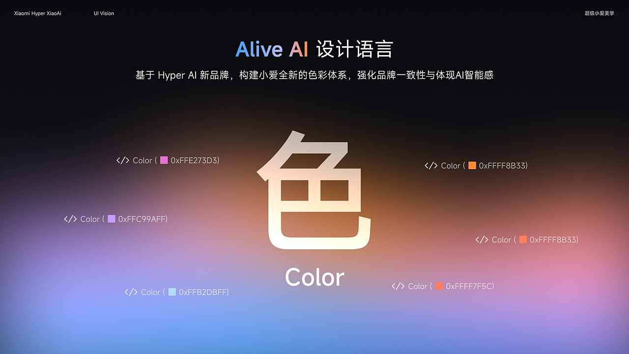 小米超级小爱 Alive AI 美学设计实践(图ZNDA2MTMwNjEy) - APP界面 - 站酷设计师李添吉DESIGN原创素材 - 站酷ZCOOL