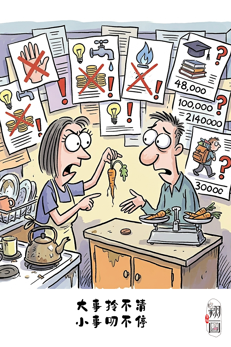 漫画家庭：穷人家为什么总是吵个不停？（图ZNDA2MTMzOTIw） - 中/长篇漫画 - 站酷设计师huashuoshi原创素材 - 站酷ZCOOL