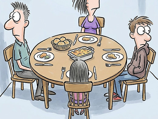 漫画家庭：穷人家为什么总是吵个不停？