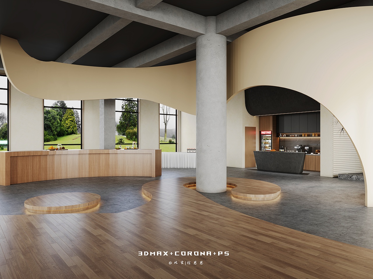 山语间・侘寂自然栖居（图ZNDA2MTM0NzI4） - 商业空间设计 - 站酷设计师北玄徐恩恩原创素材 - 站酷ZCOOL