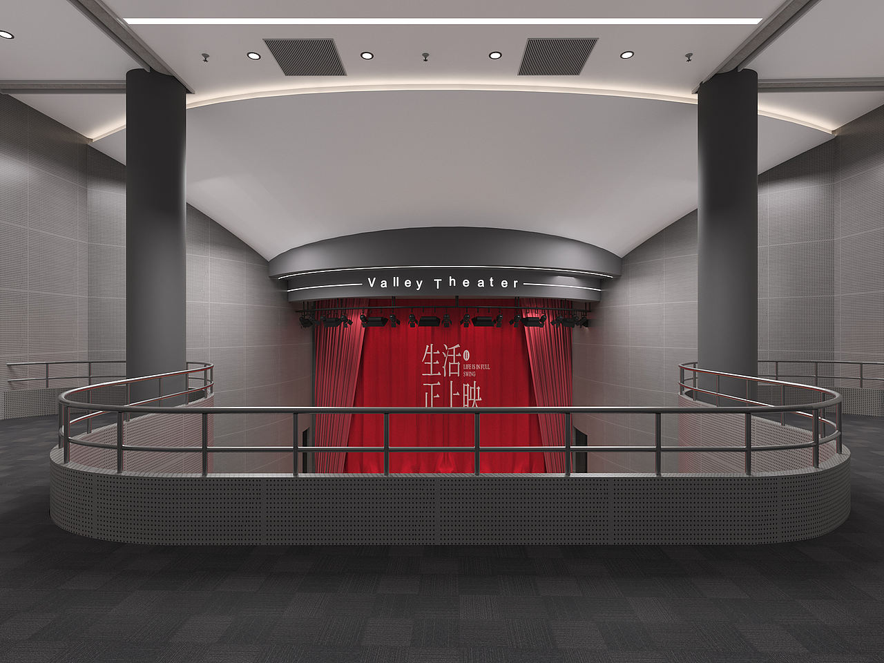 DY剧院（图ZNDA2MTM4NDMy） - 商业空间设计 - 站酷设计师绿屋原创素材 - 站酷ZCOOL