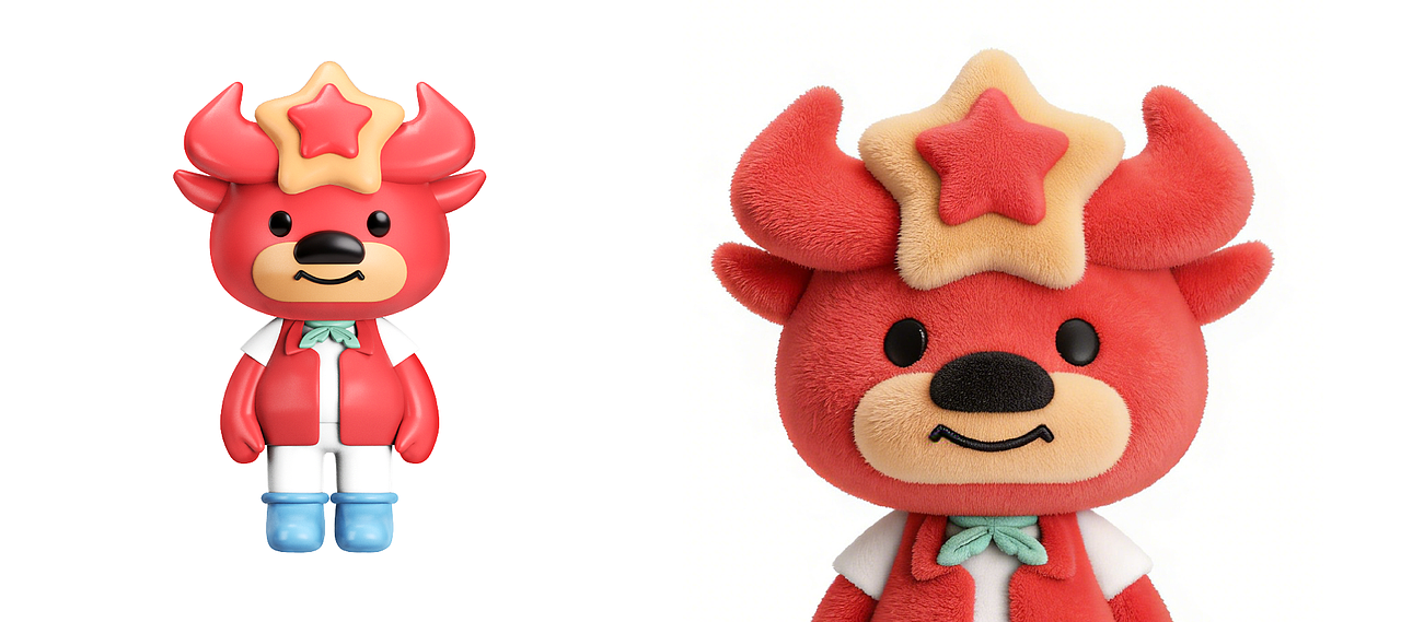 社牛 × 点一 | 社区IP形象设计（图ZNDA2MTM4OTY0） - IP形象 - 站酷设计师点一品牌设计原创素材 - 站酷ZCOOL