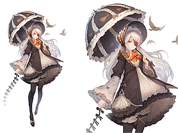 3dmax-洛丽塔病娇少女角色模型制作教程。3dmax建模