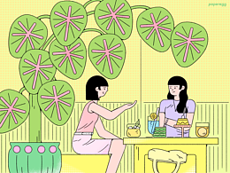3月电影主题日绘插画合集（2）+4月插画创作合集
