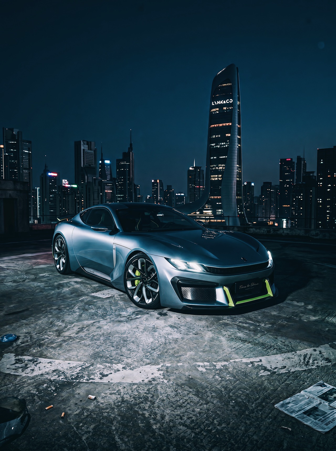 展会还没结束，我已经把领克 GT 运回深圳了（图ZNDA2MTQ0NDA4） - 交通工具 - 站酷设计师图祭原创素材 - 站酷ZCOOL