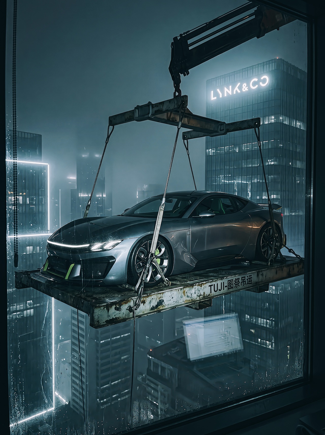 展会还没结束，我已经把领克 GT 运回深圳了（图ZNDA2MTQ0NDA0） - 交通工具 - 站酷设计师图祭原创素材 - 站酷ZCOOL