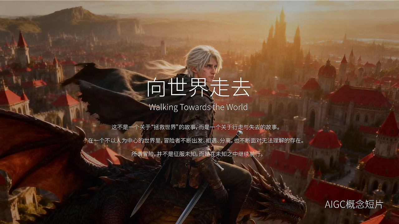 向世界走去（图ZNDA2MTQ1MjE2） - AI作品 - 站酷设计师花生卷卷卷原创素材 - 站酷ZCOOL